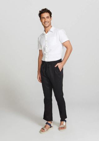 Imagem de Calça hering cropped slim sarja masculina