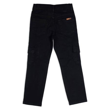 Calca infantil masculina sarja - Mania Kids Imagem de Calca infantil masculina sarja