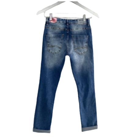 Imagem de Calça infantil menino skinny bigode desgastada