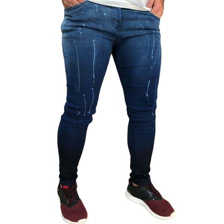 Calça jeans sale degrade masculina