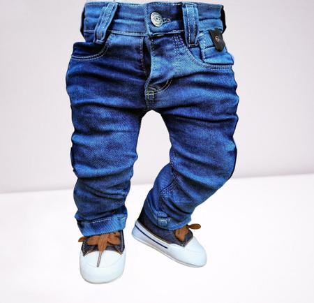 Calca jeans sale de bebe
