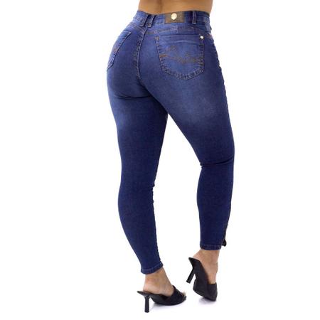 Calça Jeans Cigarrete Feminina No Alcance - Marshoes