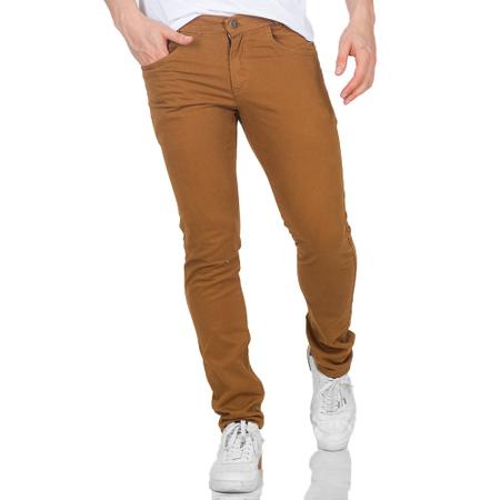 Calça jeans best sale caramelo masculina