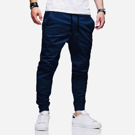 Calca jeans hotsell masculina com punho