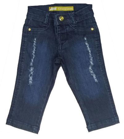 Calça jeans com bore sales
