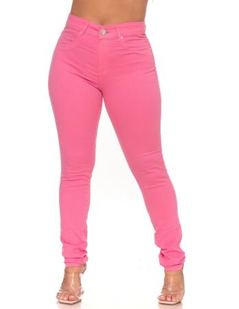 Calças jeans hotsell coloridas