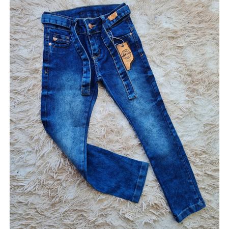 Cal a Jeans Feminina com lycra Infantil Menina Tam 4 Anos JR