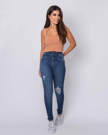 Elastico largo para cos de sales calça jeans