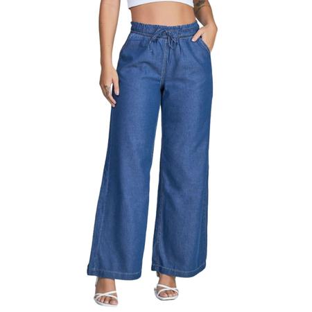 Calça Jeans Feminina Loofting Wide Leg Zara - 1111 - Calça Jeans Feminina -  Magazine Luiza