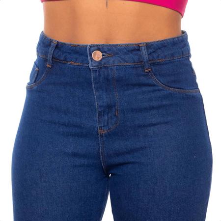 Calça Mom Jeans Plus Size Barra Dobrada Decidida - Decidida Jeans
