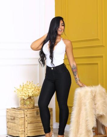 Calça jeans feminina preta - Total Jeans - Calça Jeans Feminina
