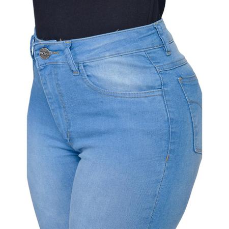 Calça Jeans Macaw Skinny Cintura Alta Jane 7864 Azul