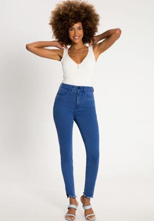Calça jeans chapa barriga sales