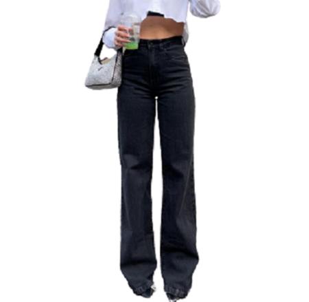 Calça Jeans Feminina Wide Leg Cintura Alta - Envelope de Algodão - Calça  Jeans Feminina - Magazine Luiza