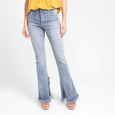 Anabela com hotsell calça flare