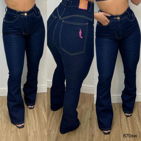 Calça flare hotsell sal e pimenta