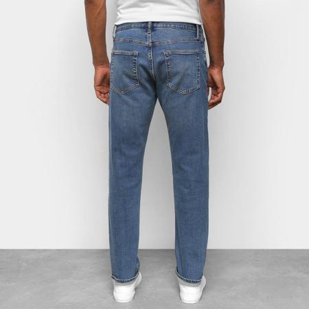 Cal a Jeans GAP Regular Estonada Masculina Cal as Jeans