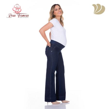 Calça larguinha para gestante sale