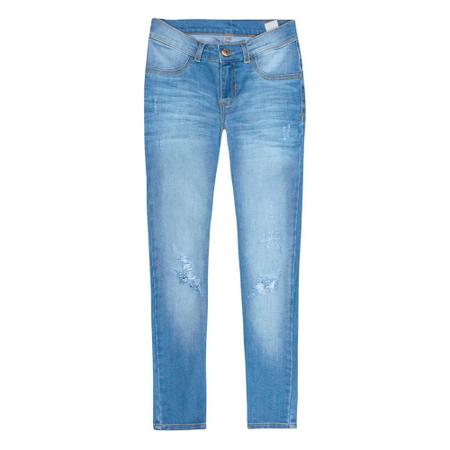 Imagem de Calça Jeans Infantil Menina Com Destroyed Hering Kids