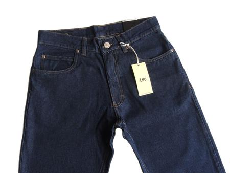 Imagem de Calça Jeans Lee Chicago Masculina Tradicional 100% Algodão Stone Escura 1004 