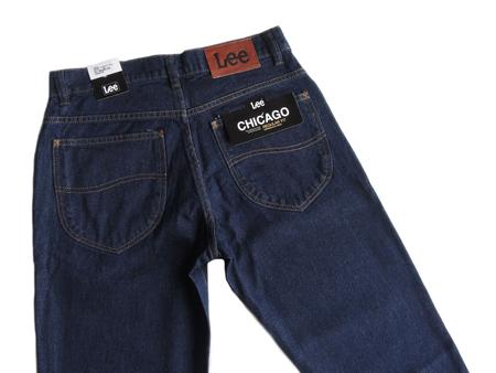 Imagem de Calça Jeans Lee Chicago Masculina Tradicional 100% Algodão Stone Escura 1004 