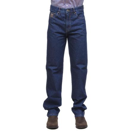 Calça Jeans Masculina Tradicional 100% Algodão Azul Escuro Os Vaqueiros  32430 - Rodeo West