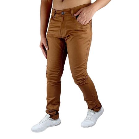 Calça jeans hotsell masculina caramelo