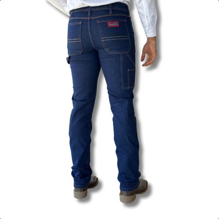 Imagem de Calça Jeans Masculina Carpinteiro Com Elastano