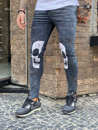 Calças big on sale masculina