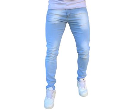 Imagem de calça jeans masculina ou sarja varias cores com lycra