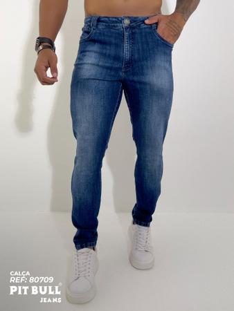 Imagem de Calça Jeans Masculina Slim Pit Bull Lançamento-80709