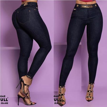 Imagem de Calça Jeans Modeladora com Cinto  Nova Coleção Pit Bull-66648