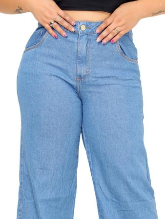 Calça Jeans Plus Size Feminina Levanta Bumbum Cintura Alta - w&xz fashino - Calça  Jeans Feminina - Magazine Luiza
