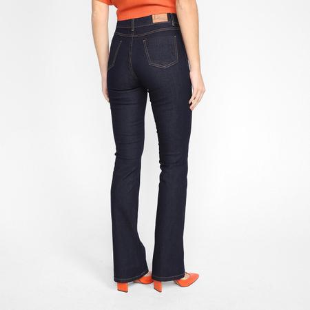 Imagem de Calça Jeans Sawary Bootcut Cintura Alta Elastano Feminina