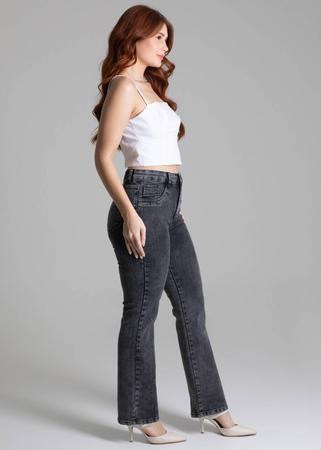 Imagem de Calça Jeans Sawary Reta - 277849 Preto