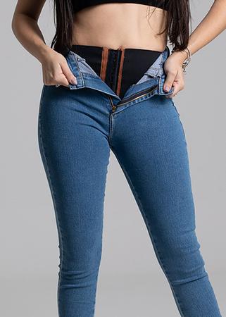 Calça sawary super lipo cheap branca