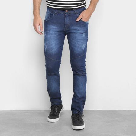 Calça masculina com ziper lateral sale