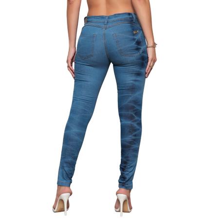 Calça manchada feminina 2025