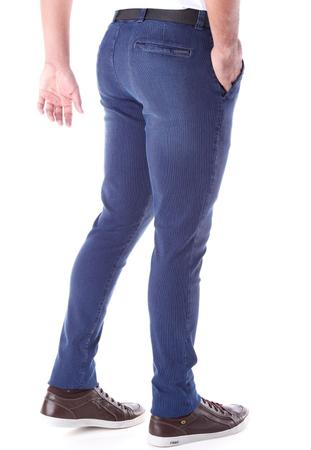 Calça jeans cheap canelada