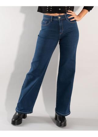Calça Jeans Wide Leg Com Elastano - Loony - Calça Plus Size Feminina -  Magazine Luiza