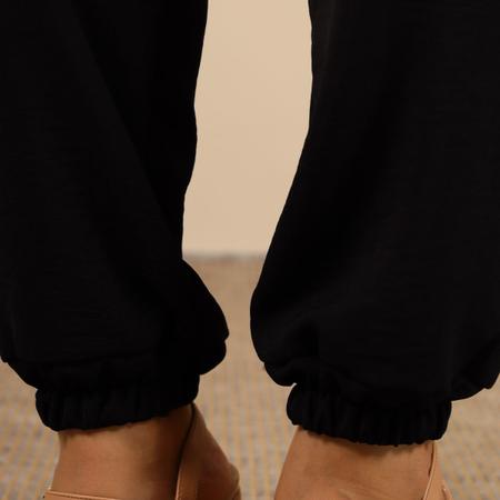 Imagem de Calça Jogger Feminina Cós E Punho Elástico E Bolso Lateral