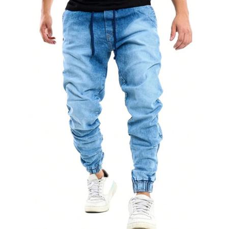 Calça Jogger Jeans Masculina Confortável Com Elastano Tecido Premium -  Flexy Jeans - Calças Jeans Masculina - Magazine Luiza