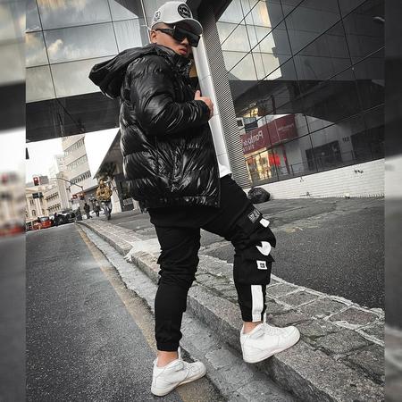 Art Stillo  Loja de Roupas Streetwear e Techwear Calça Jogger Masculina  PRETA Travis PLUS SIZE