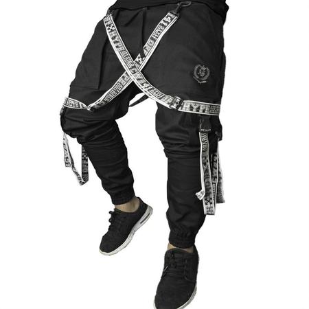 Calça preta hotsell e branca masculina