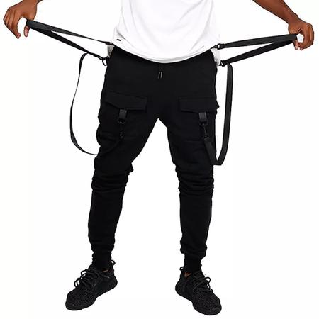 Cal a Jogger Masculina Suspensorio Moletom V21 VCSTILO Cal as