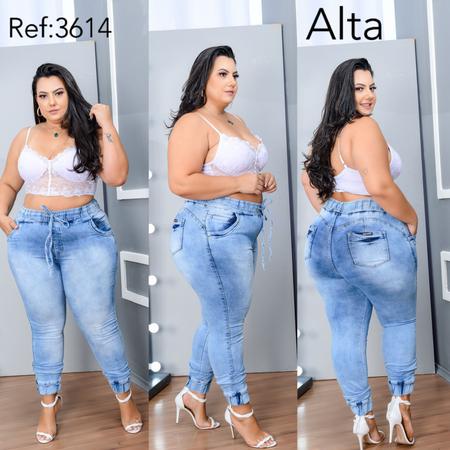 Imagem de Calça Jogger Plus Size Premium Jeans com Elastano Grandes