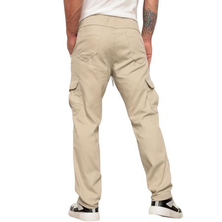 Imagem de Calça Jogger Sarja Cargo Masculina 