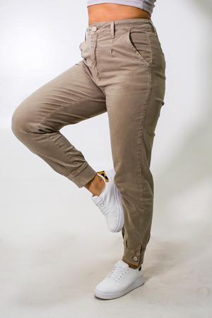 Calça de sarja com elastano feminina best sale