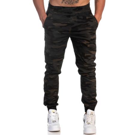 Cal a Jogger Selten Masculina Sarja El stico Estilo Casual