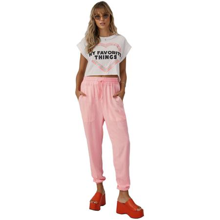 Imagem de Calça Jogging Myft Super High V23 Rosa Feminino